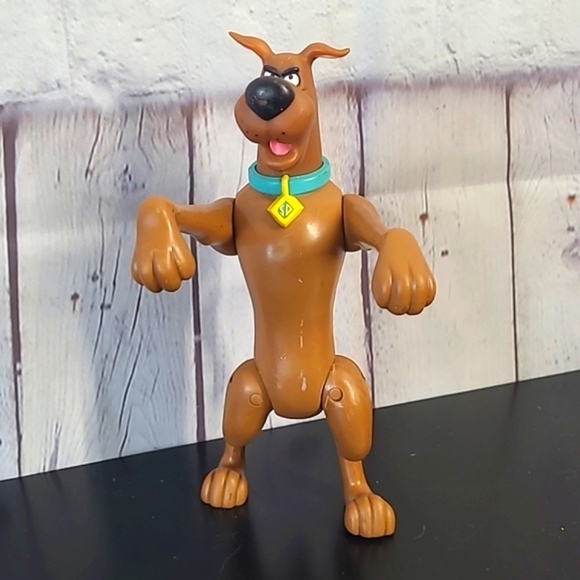 Vintage Y2K Hanna-Barbera Scooby-Doo  Zombie Scooby Poseable Action Figure Toy - Picture 9 of 17